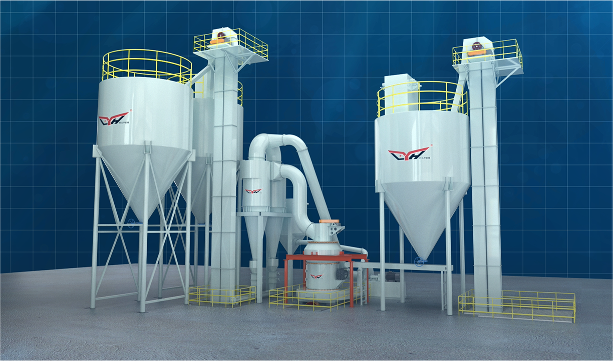 Lyh998 4 Roller Raymond Brinding Pendulum Mill